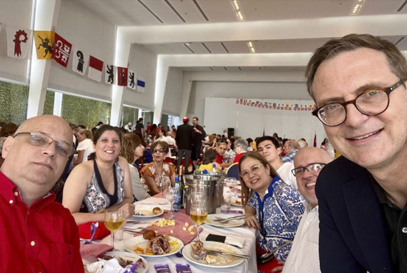 La Sociedad Suiza celebró su Fiesta Nacional con una asistencia histórica